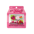 Ooly Lil Juicy Scented Topper Erasers - Strawberry