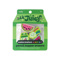 Ooly Lil Juicy Scented Topper Erasers - Watermelon