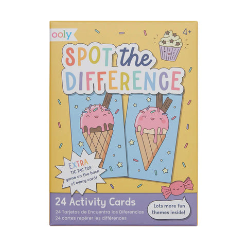 Ooly Paper Games Activity Cards - Spot The Difference