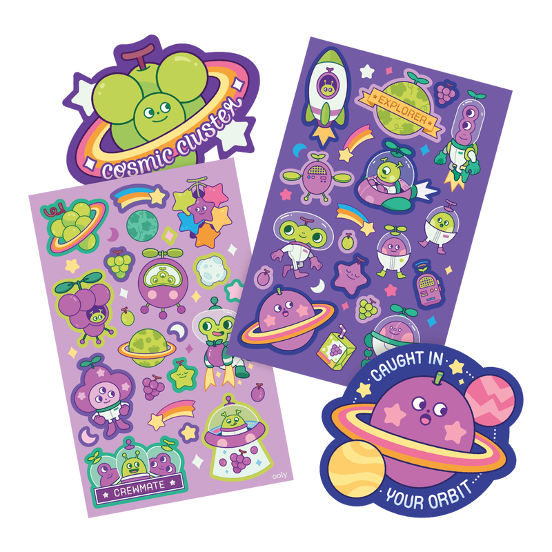 Ooly Scented Stickers - Grape Galaxy