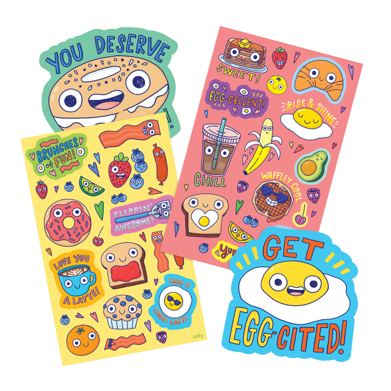 Ooly Scented Stickers - Brunch Buddies