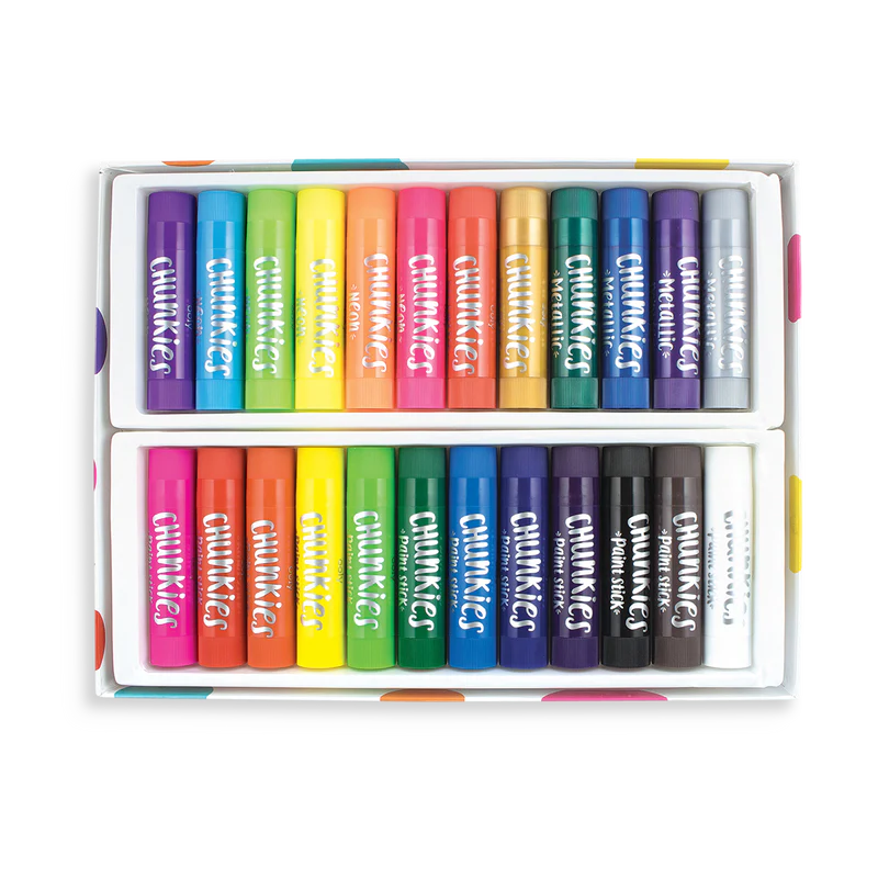 Ooly Chunkies Paint Sticks Variety Pack - Set of 24
