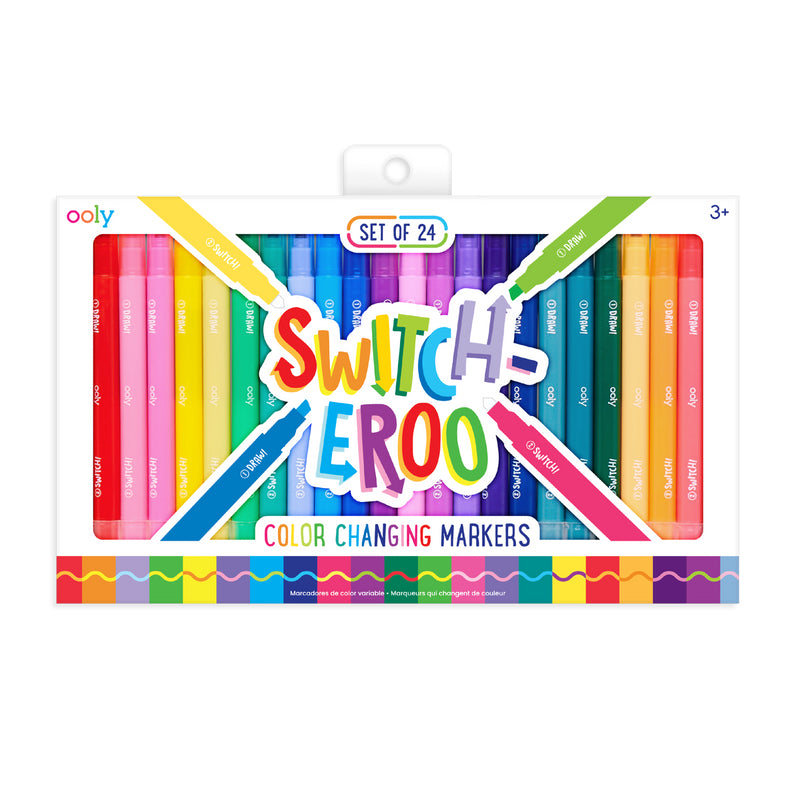 Ooly Switch-Eroo Color Changing Markers - Set of 24