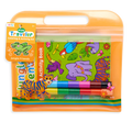 Ooly Mini Traveler Coloring + Activity Kit - Jungle Friends