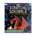 Ooly Scratch and Scribble Scratch Art Kit - Fantastic Dragons