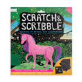 Ooly Scratch and Scribble Scratch Art Kit - Magical Unicorn