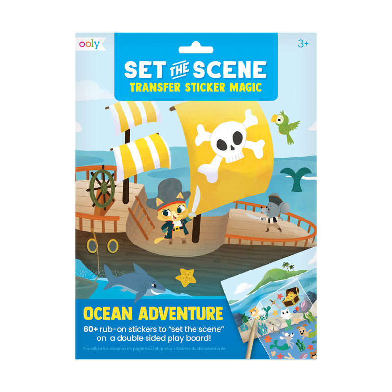 Ooly Set The Scene Transfer Stickers - Ocean Adventure
