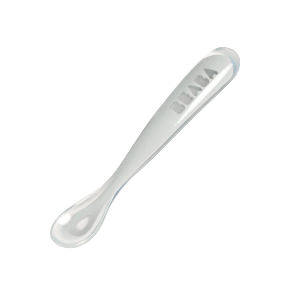 Beaba 1st Silicone Spoon Light Grey