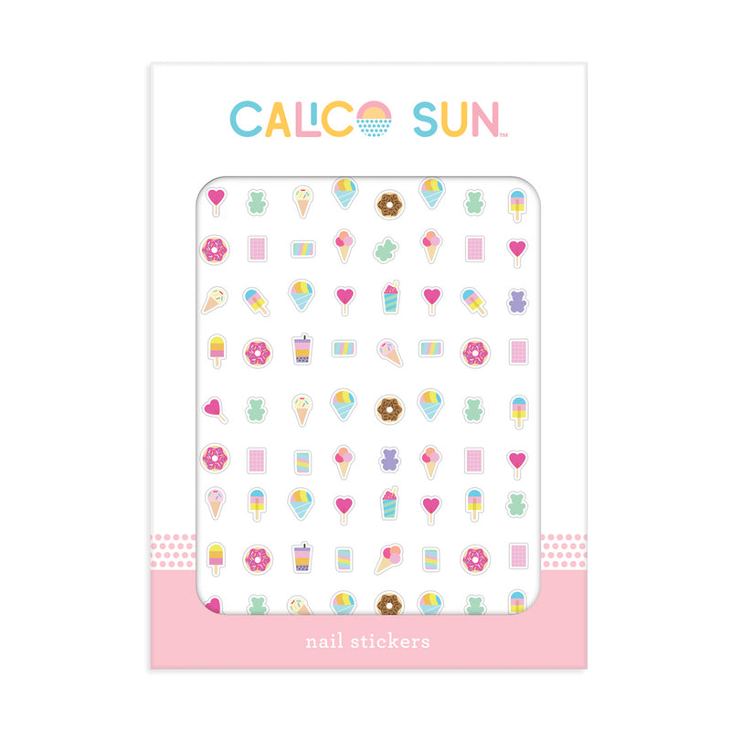 Ooly Calico Sun Nail Stickers - Lolly