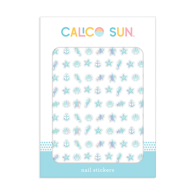 Ooly Calico Sun Nail Stickers - Shelley
