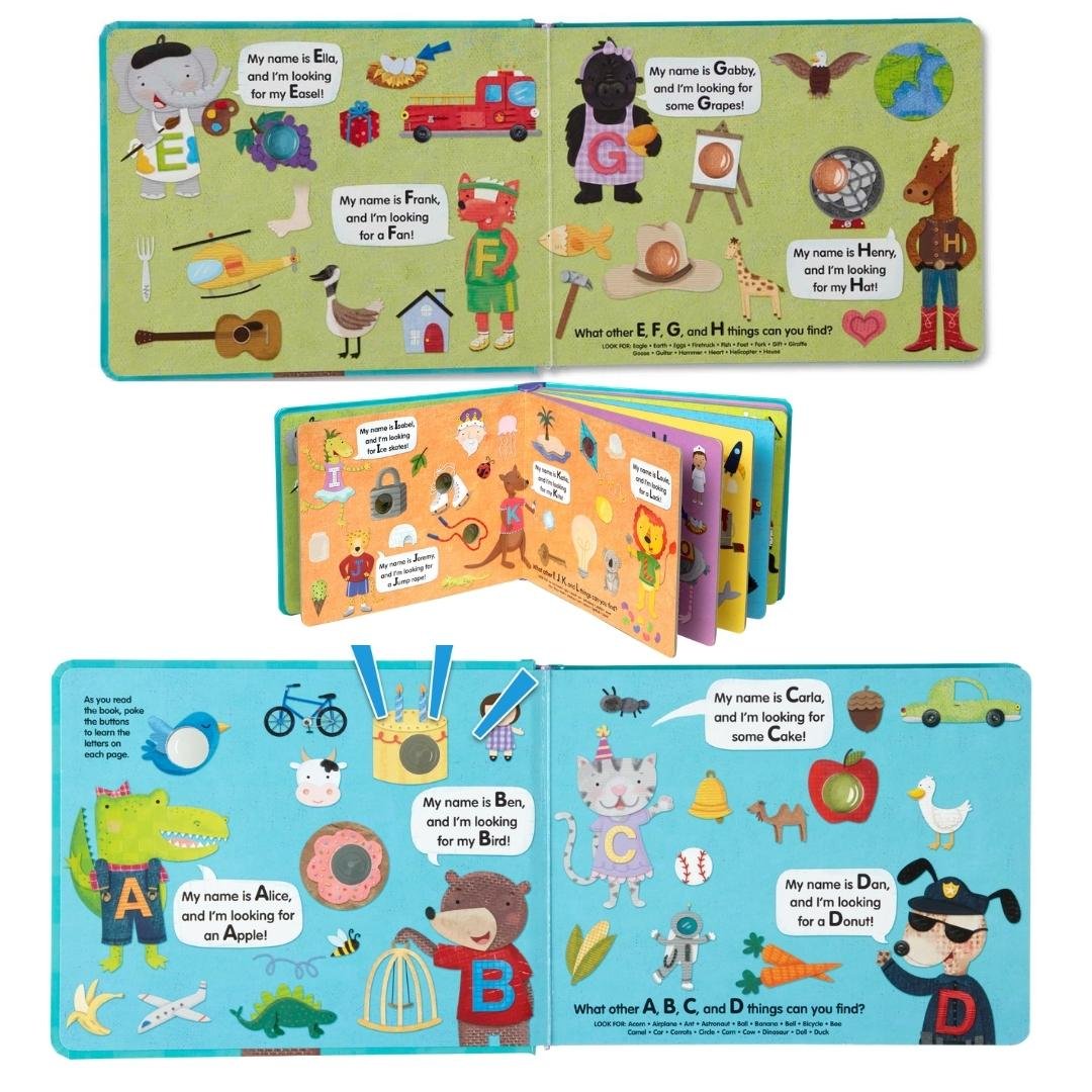 Melissa & Doug Poke-a-Dot Alphabet Eye Spy