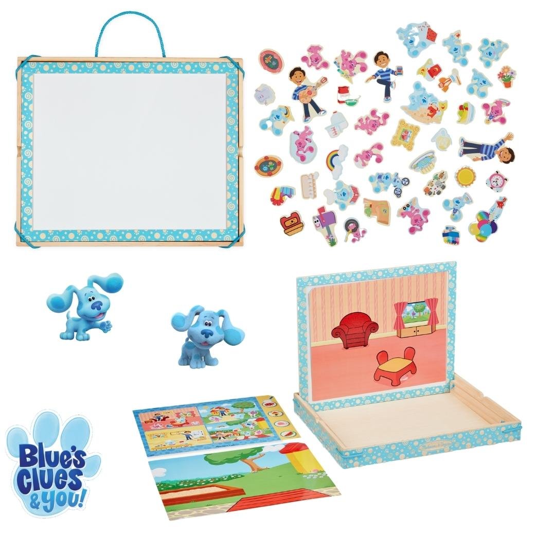 Melissa & Doug Blues Clues & You Wooden Magnetic Picture Game