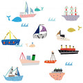 Mimi'lou Wall Sticker - Boats