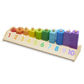 Melissa & Doug Counting Shape Stacker