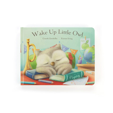 Jellycat Book Wake Up Little Owl