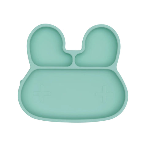 We Might Be Tiny Bunny Stickie Plate Mint