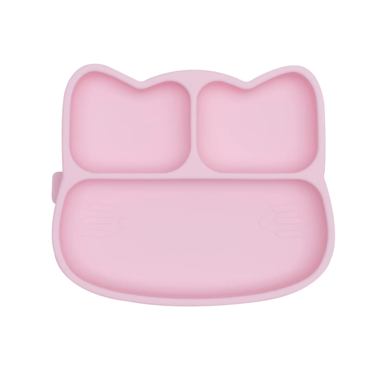We Might Be Tiny Cat Stickie Plate Powder Pink