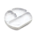 Bumkins Silicone Grip Dish - Marble