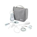 Beaba Hanging Toiletry Pouch With 9 Accessories Airy Blue