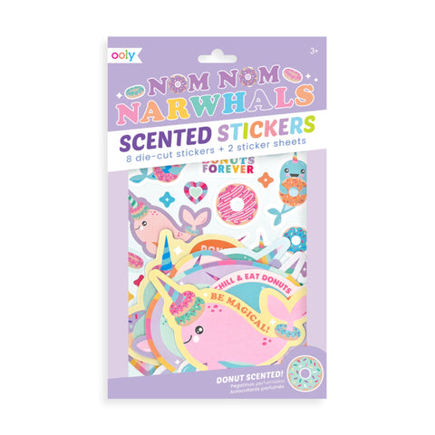 Ooly Scented Stickers - Nom Nom Narwhals