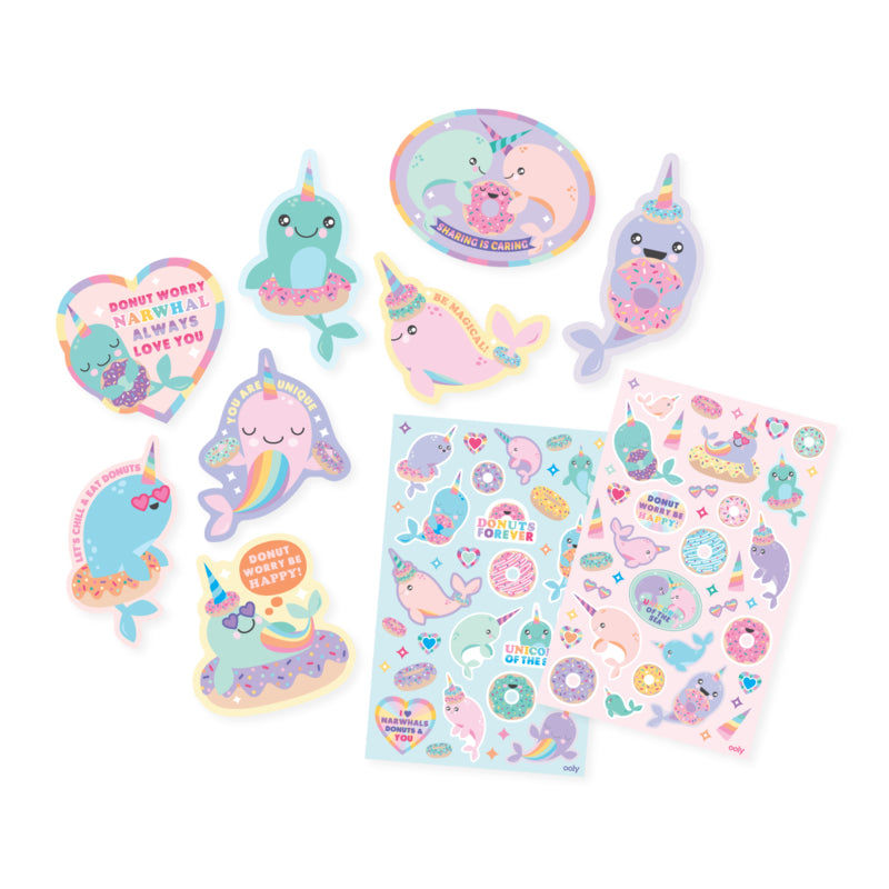 Ooly Scented Stickers - Nom Nom Narwhals