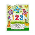 Ooly Toddler Color-in Book - 123 Shapes & Numbers