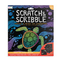Ooly Scratch and Scribble Scratch Art Kit - Ocean Life