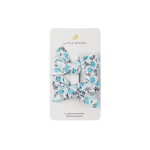 Little Canary Hairclips Jane Blue Berry