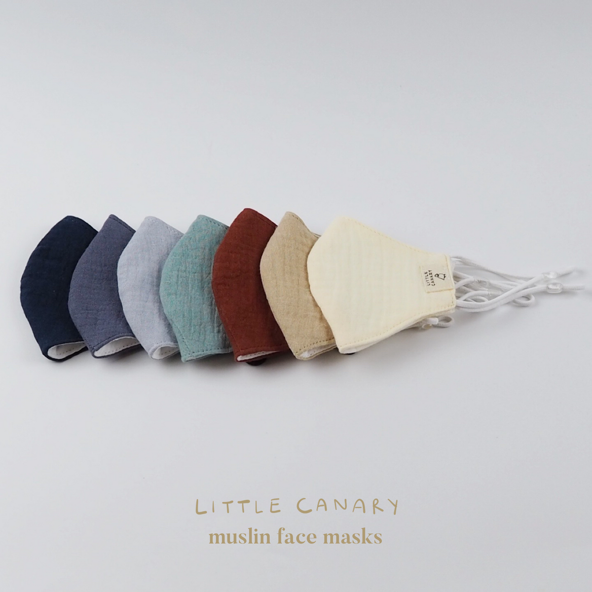 Little Canary Face Mask - Sand