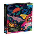 Mudpuppy Family Puzzle - Ocean Illuminated 500 Piece Glow in the Dark