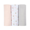 Beaba Muslins Organic Cotton Swan Pink