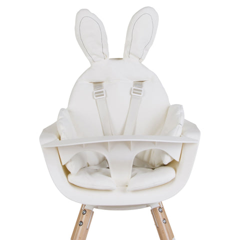 Childhome Rabbit Cushion Jersey White
