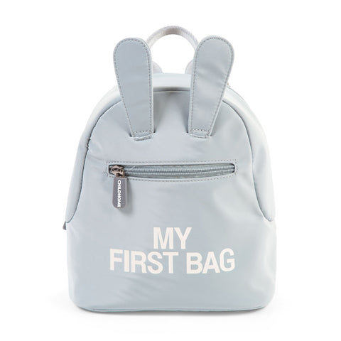 Childhome My First Bag Children's Backpack Grey Off White