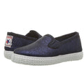 Cienta Slip On Metal Navy
