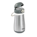 Beaba Stainless Steel Spout Bottle 350 ml Charcoal
