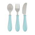 Beaba Stainless Steel Training Cutlery Airy Blue