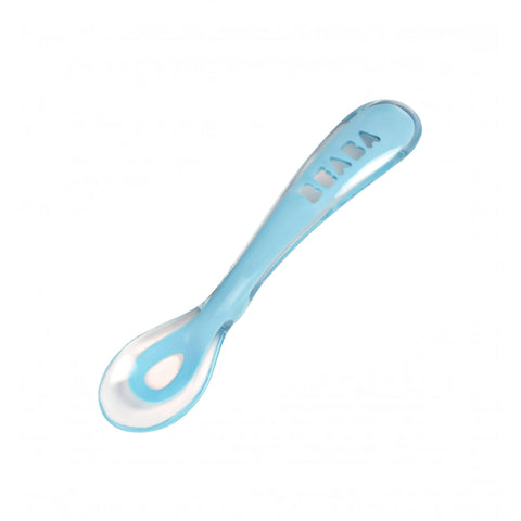Beaba 2nd Silicone Spoon Blue