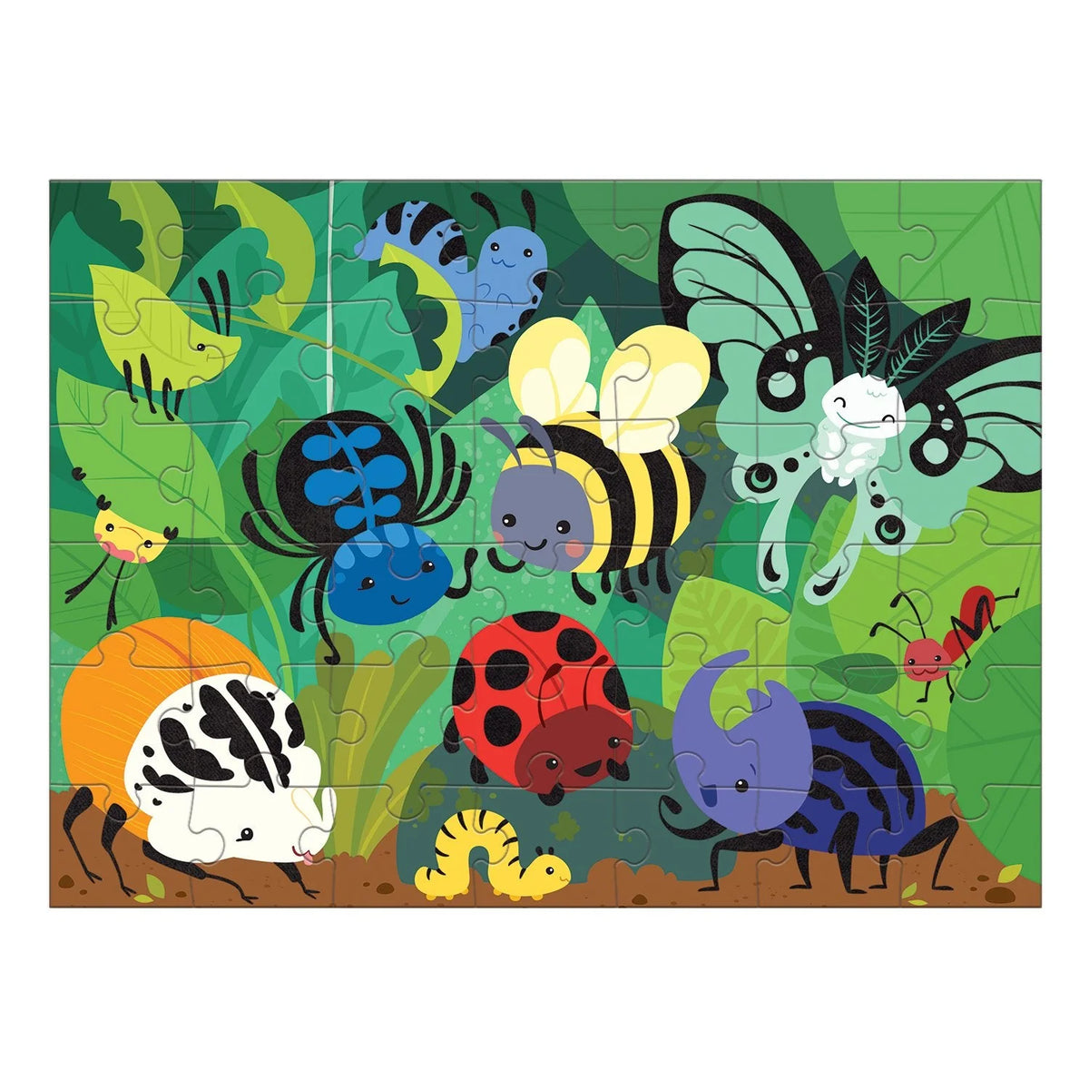 Mudpuppy Fuzzy Puzzle - Beetles & Bugs
