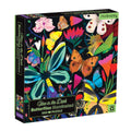 Mudpuppy Family Puzzle - Butterflies Illuminated 500 Piece Glow in the Dark
