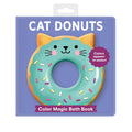 Mudpuppy Color Magic Bath Book - Cat Donuts