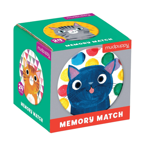 Mudpuppy Mini Memory Match - Cat's Meow