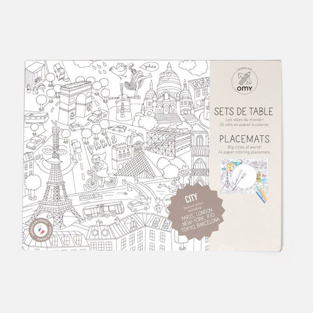 OMY Placemat - City map