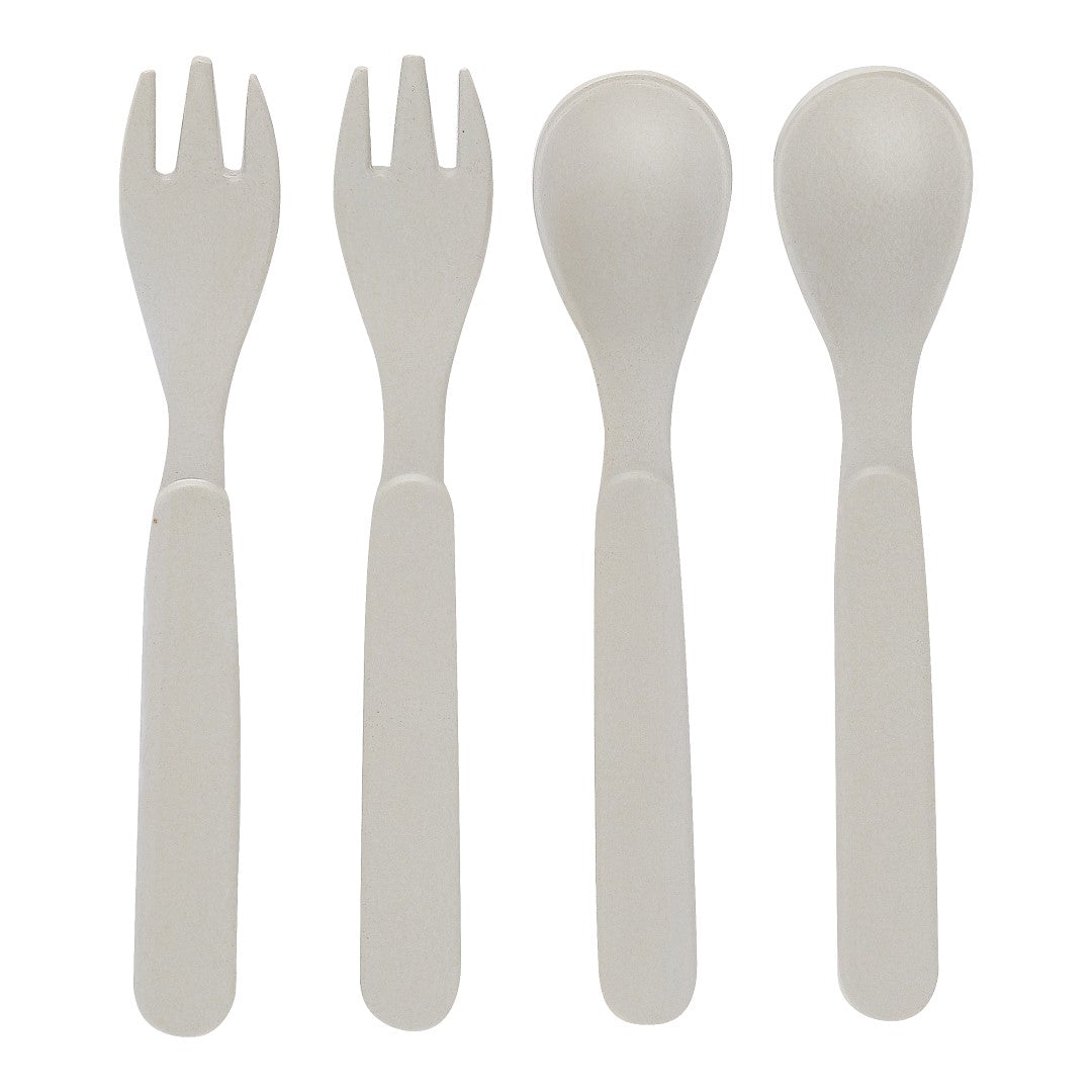 By Lille Vilde Bamboo Cutlery Grey