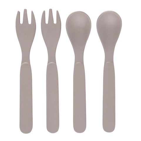 By Lille Vilde Bamboo Cutlery Taupe