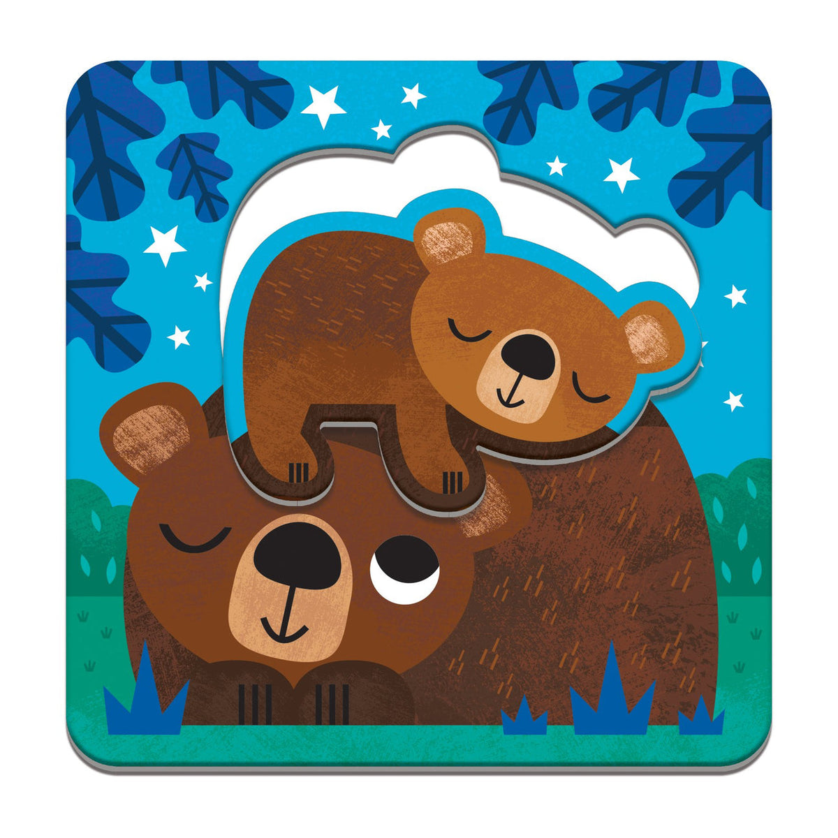 Mudpuppy I Love You Match-Up Puzzles - Forest Babies