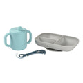 Beaba Silicone Learning Set Blue