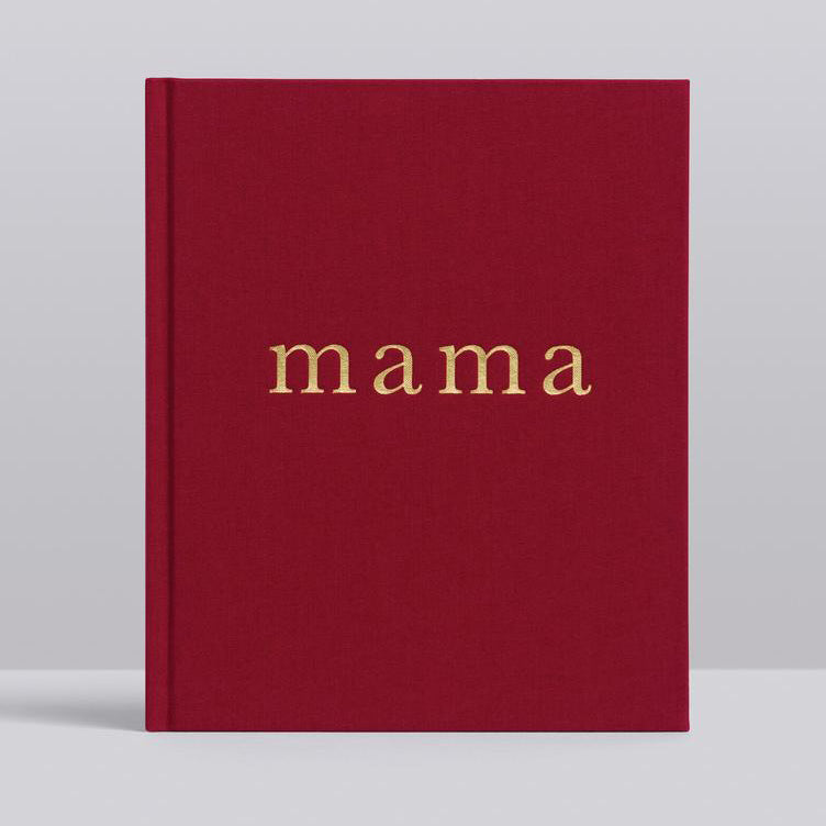 Write to Me Mama Journal Maroon