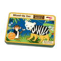Mudpuppy Magnetic Tin Playsets - Mixed-Up Zoo Build-It