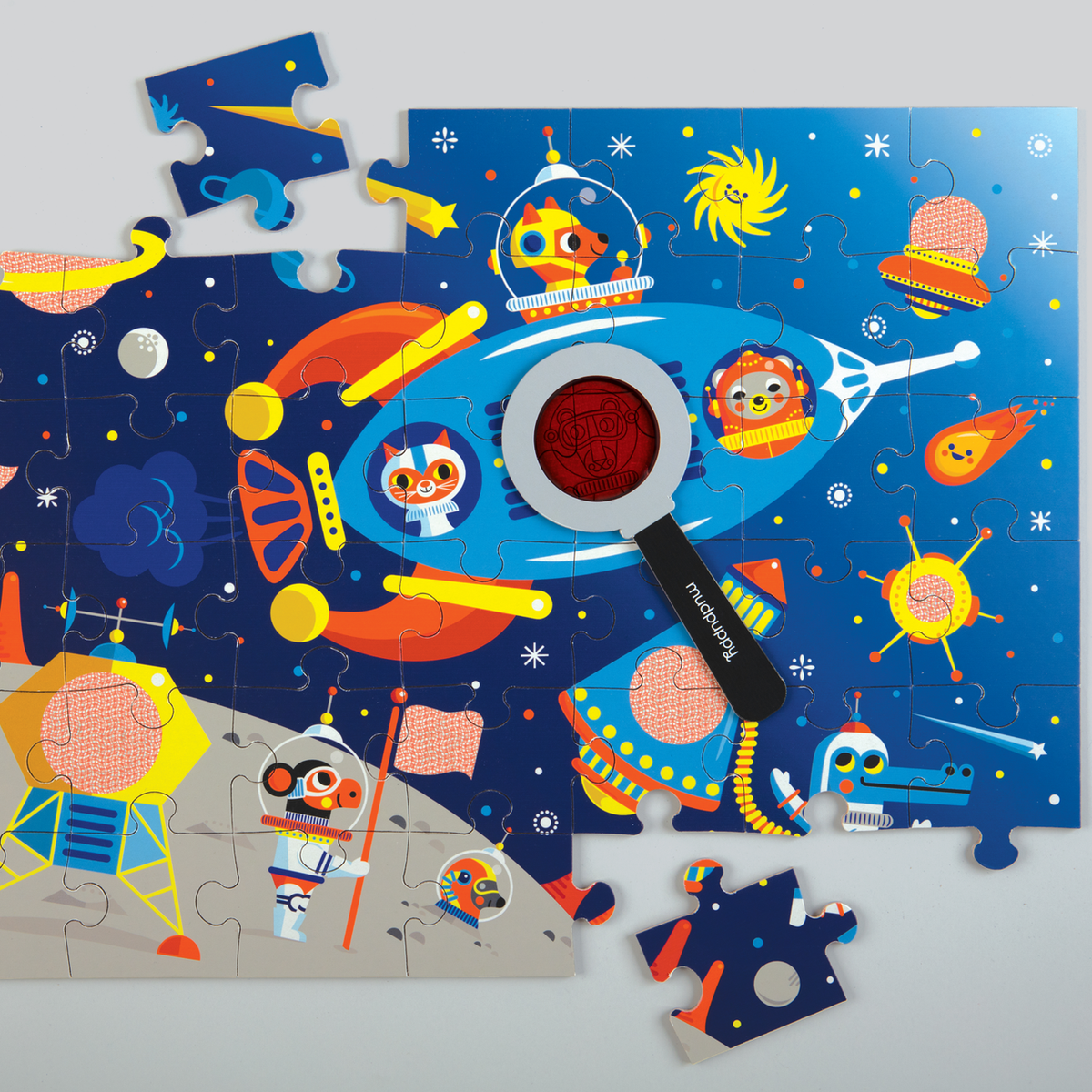 Mudpuppy Secret Picture Puzzle - Outer Space