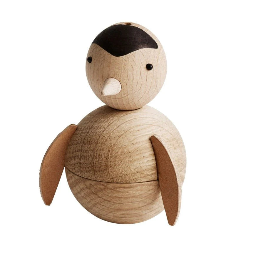 OYOY Nature Wooden Decoration Penguin